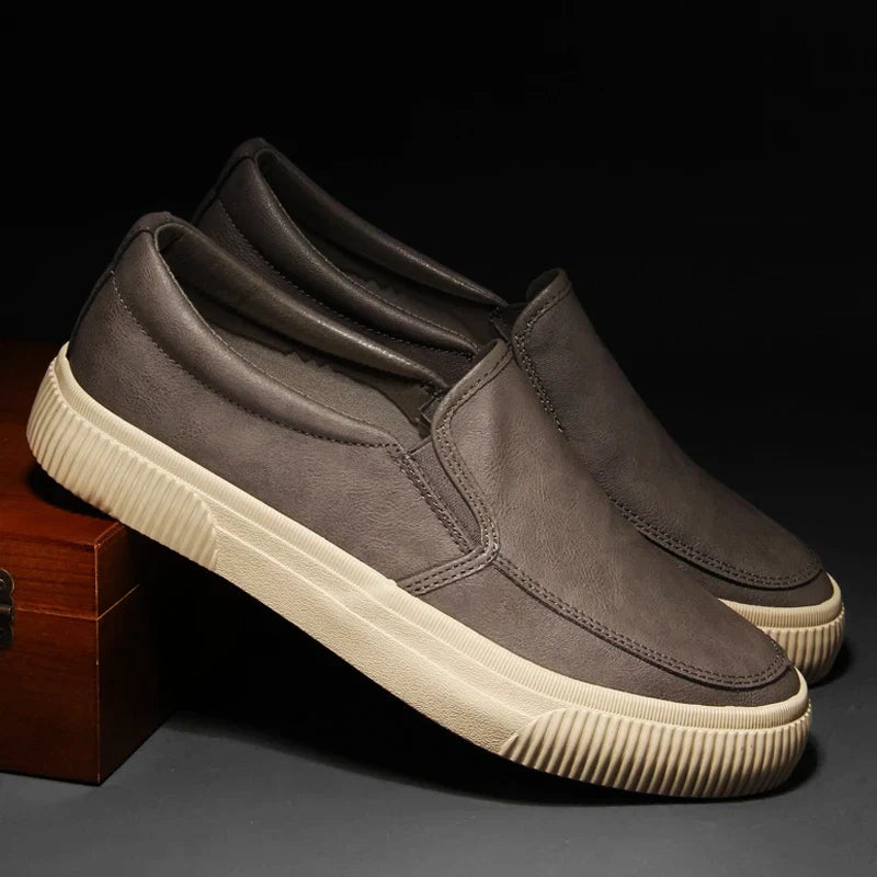 Alessandro - Mountainville kožené slip-on topánky